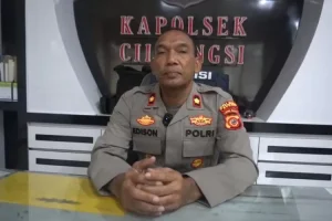 Kapolsek Cileungsi Kompol Edison