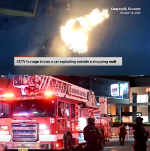 Ledakan di Ekuador Tewaskan Satu Orang, Warga Panik Berhamburan!