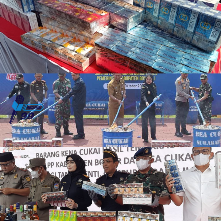 bea cukai sita rokok ilegal