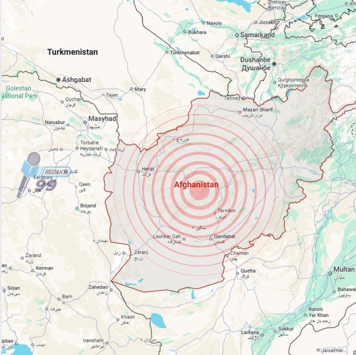 gempa afghanistan