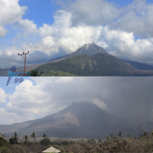Aktivitas Gunung Lewotobi Meningkat, Status Siaga Dinaikkan