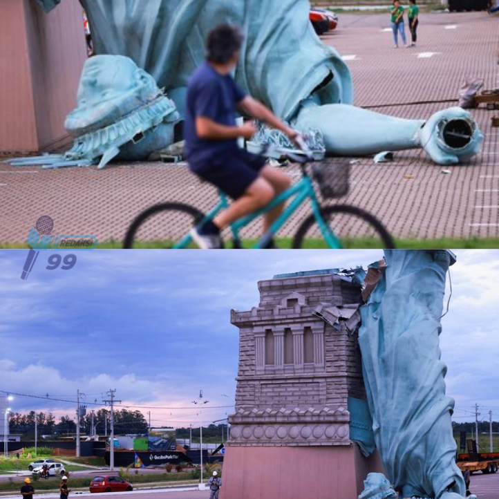 patung liberty brasil